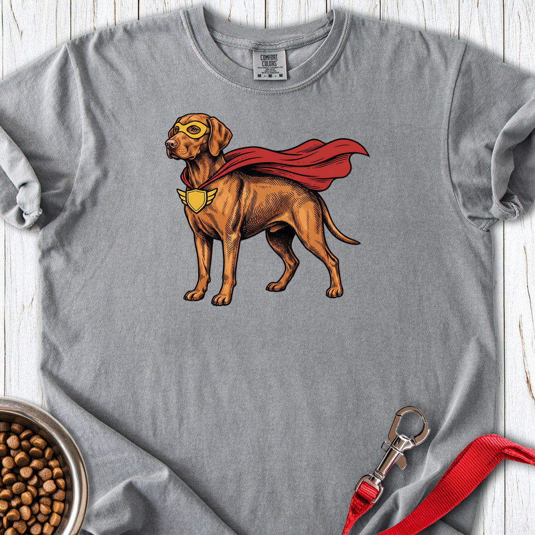Vizsla Superhero Premium Tee Gift For Dog Lover