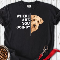 Wheaten Terrier Where Are You Going Premium Tee Gift For Dog Lover