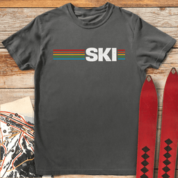 Ski Machine T Shirt Gift For Skier