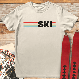 Ski Machine T Shirt Gift For Skier