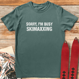 Ski Maxxing T Shirt Gift For Skier