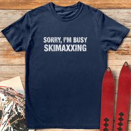 Ski Maxxing T Shirt Gift For Skier