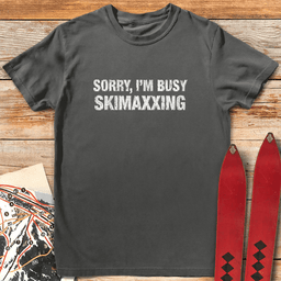 Ski Maxxing T Shirt Gift For Skier