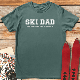 Ski Dad T Shirt Gift For Dad
