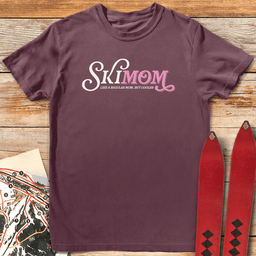 Ski Mom T Shirt Gift For Mom