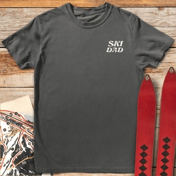 Ski Dad Pocket T Shirt Gift For Dad