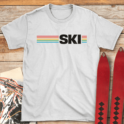 Ski Machine T Shirt Gift For Skier