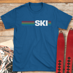 Ski Machine T Shirt Gift For Skier