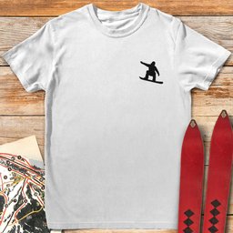 Simple Snowboard T Shirt Gift For Snowboarder
