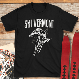 Ski Vermont T Shirt Gift For Skier