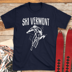 Ski Vermont T Shirt Gift For Skier