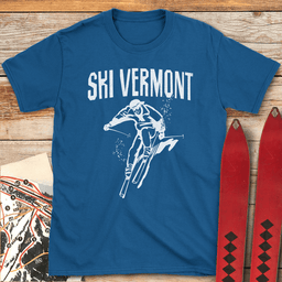Ski Vermont T Shirt Gift For Skier
