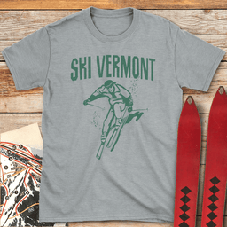 Ski Vermont T Shirt Gift For Skier
