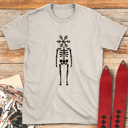 Snow Head T Shirt Gift For Skier
