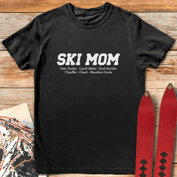 Ski Mom Definition T Shirt Gift For Mom