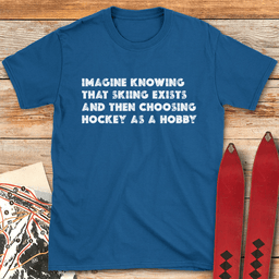 Skiing Best Hobby T Shirt Gift For Skier