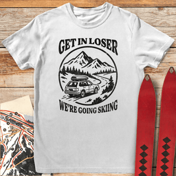 Skiing Loser T Shirt Gift For Skier