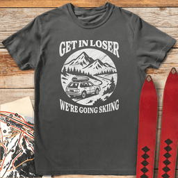 Skiing Loser T Shirt Gift For Skier