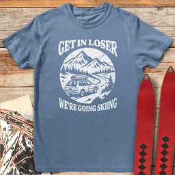 Skiing Loser T Shirt Gift For Skier