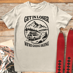 Skiing Loser T Shirt Gift For Skier