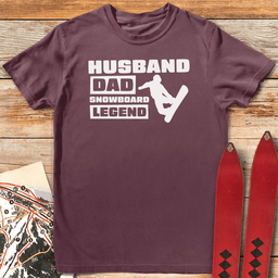Snowboard Legend T Shirt Gift For Snowboarder