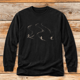 Squad Ski T Shirt Gift For Skier