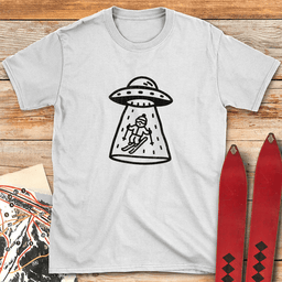 Skier Abduction T Shirt Gift For Skier