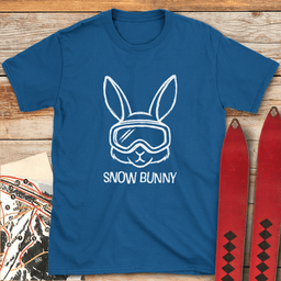 Snow Bunny T Shirt Gift For Skier