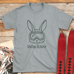 Snow Bunny T Shirt Gift For Skier