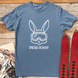 Snow Bunny T Shirt Gift For Skier