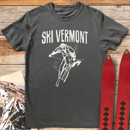 Ski Vermont T Shirt Gift For Skier