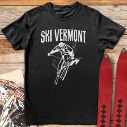 Ski Vermont T Shirt Gift For Skier