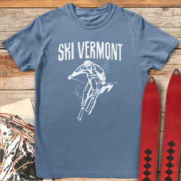 Ski Vermont T Shirt Gift For Skier