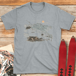 Slopeside Apre S T Shirt Gift For Skier