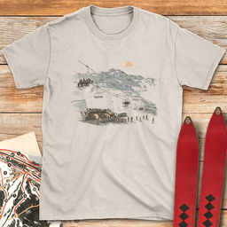 Slopeside Apre S T Shirt Gift For Skier