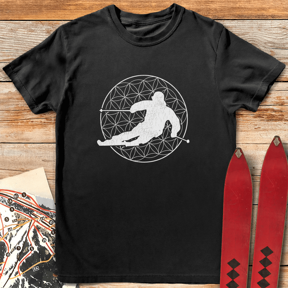 Skier Of Life T Shirt Gift For Skier