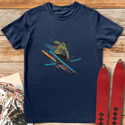 Spectrum Mute Grab T Shirt Gift For Skier