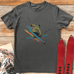 Spectrum Mute Grab T Shirt Gift For Skier