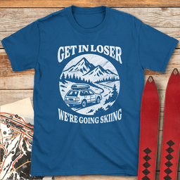 Skiing Loser T Shirt Gift For Skier