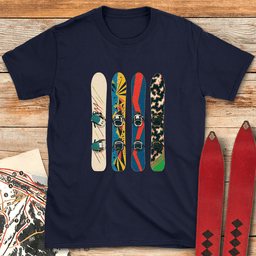 Snowboard Fence T Shirt Gift For Snowboarder