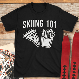Skiing 101 T Shirt Gift For Skier