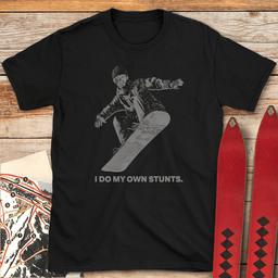 Snowboard Stunts T Shirt Gift For Snowboarder