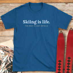 Skiing Is Life T Shirt Gift For Skier