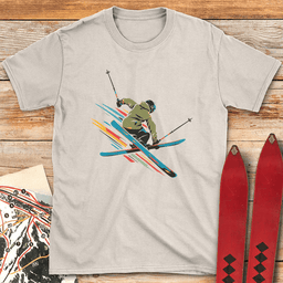 Spectrum Mute Grab T Shirt Gift For Skier