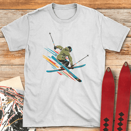 Spectrum Mute Grab T Shirt Gift For Skier