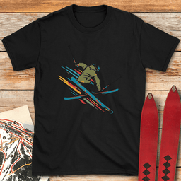 Spectrum Mute Grab T Shirt Gift For Skier