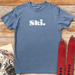 Ski T Shirt Gift For Skier