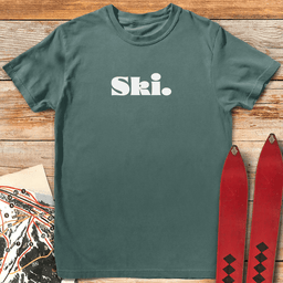 Ski T Shirt Gift For Skier