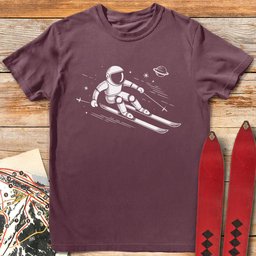 Ski The Universe T Shirt Gift For Skier