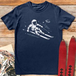 Ski The Universe T Shirt Gift For Skier